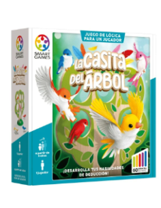 La Casita del Árbol  - ¿Podrás descubrir dónde se posan los pájaros al llegar a su árbol? Utiliza las pistas de los 60 desafíos