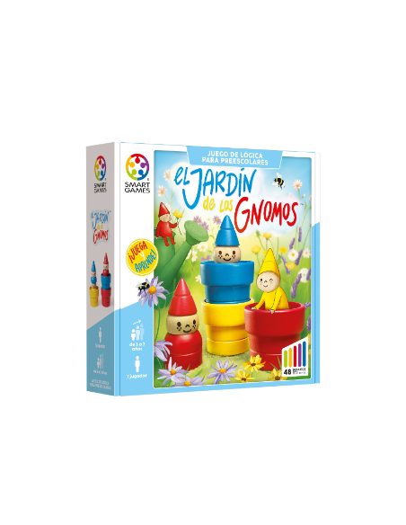 El Jardin de los Gnomos  - ¿Puedes descubrir dónde se esconden los gnomos?  Prueba los 48 desafíos. Anima a los más peques  a ap