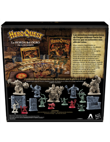 La Horda Del Ogro. HeroQuest. Pack De Mision  - 