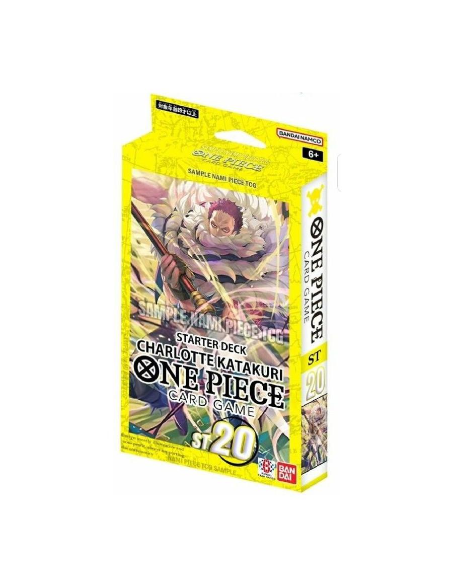 PREORDER One Piece Starter Deck ST20 Yellow Charlotte Katakuri  - This item is a PREORDER. It will be shipped on the release dat