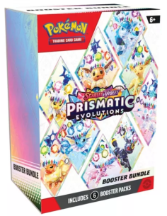 Escarlata y Púrpura 8.5 Evoluciones Prismáticas: Bundle 6 Sobres (Inglés)  -