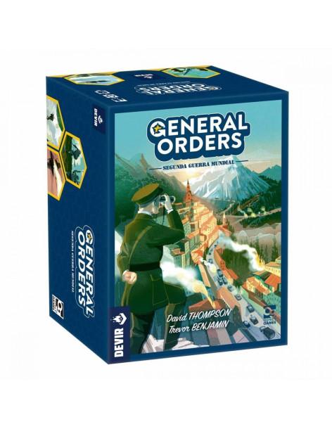 General Orders  - General Orders es un juego de mesa que enfrenta a comandantes rivales entre sí en un tira y afloja por el cont