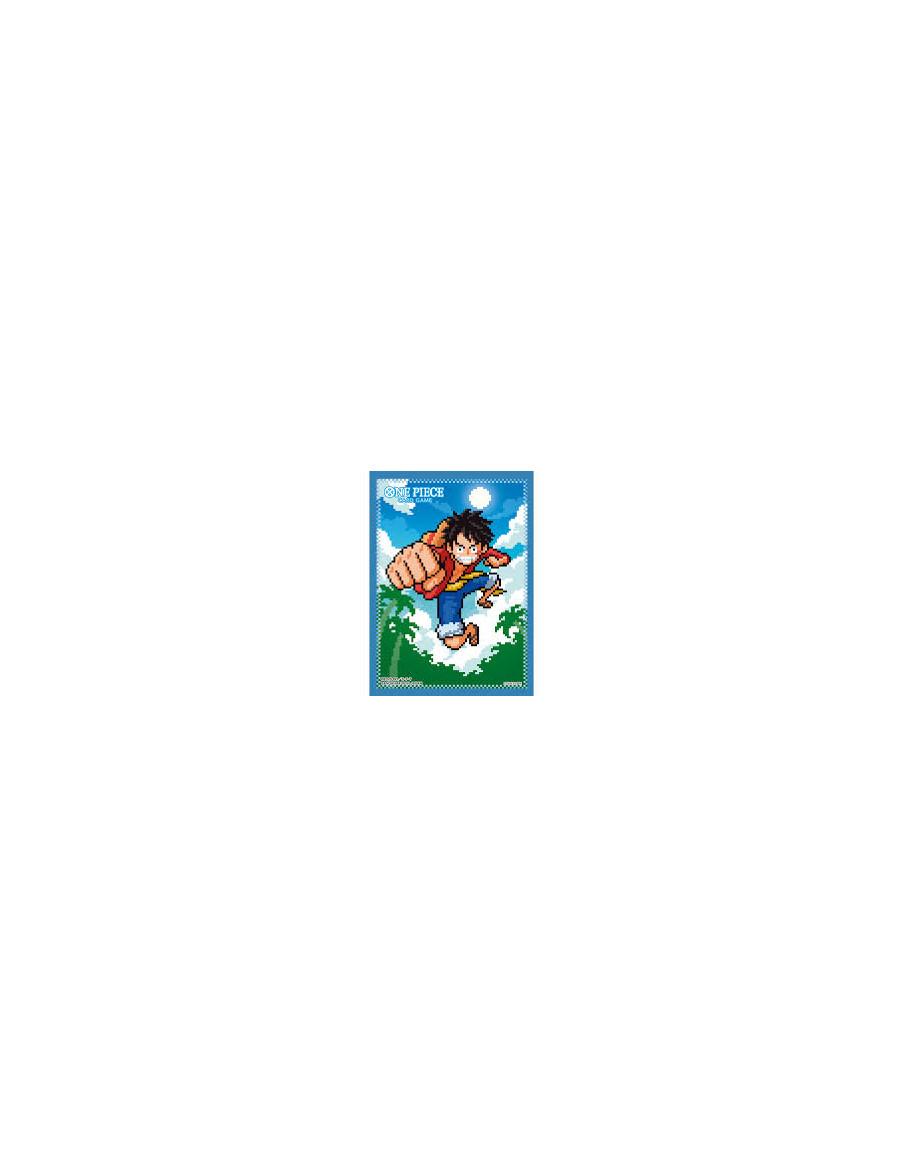 Fundas One Piece TCG Luffy (Estandar)  - Original One Piece 63mm x 88mm Bandai sleeves.