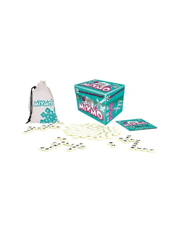 Mixmo Juego de Mesa  - Participa en una frenética carrera en la que cada jugador construye su propio crucigrama. Sé el primero e