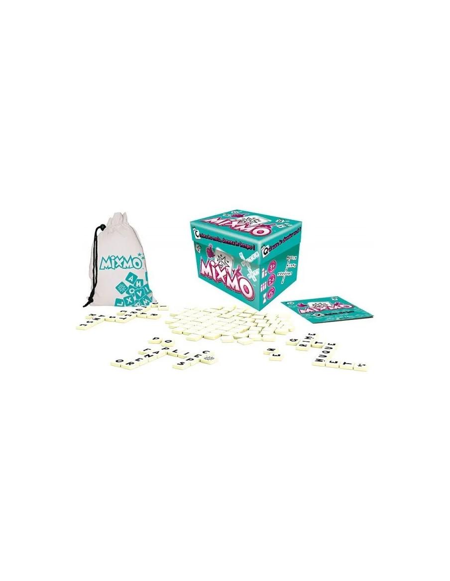 Mixmo Juego de Mesa  - Participa en una frenética carrera en la que cada jugador construye su propio crucigrama. Sé el primero e