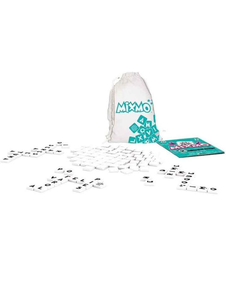 Mixmo Juego de Mesa  - Participa en una frenética carrera en la que cada jugador construye su propio crucigrama. Sé el primero e