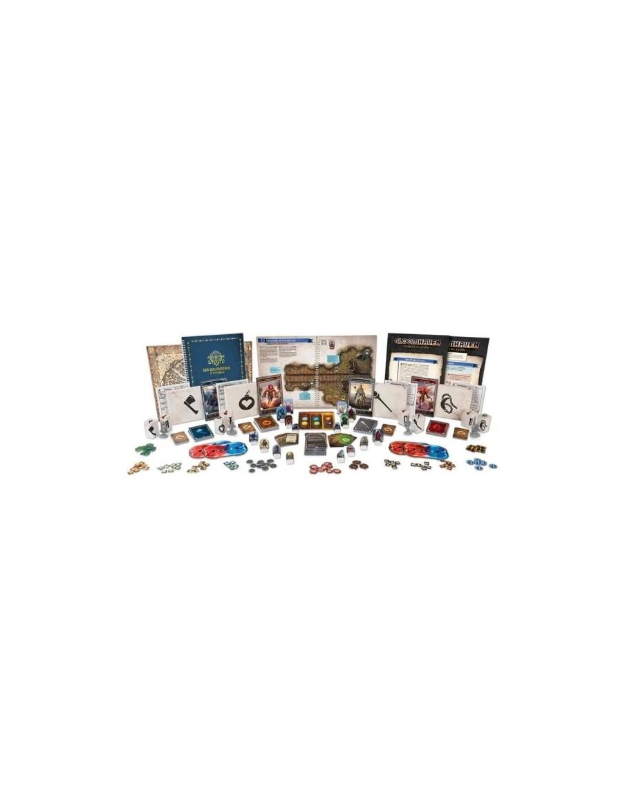 Gloomhaven Fauces de León  - Formas parte de las Fauces del león, una de las cuadrillas de mercenarios más infames de esta tierr