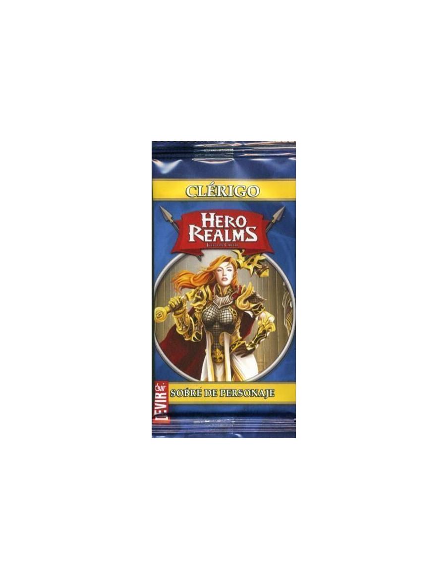 Hero Realms. Sobre de Personaje. Clérigo  - HERO REALMS, SOBRE DE PERSONAJE: CLERIGO. Hero Realms: sobre de personaje de clérigo