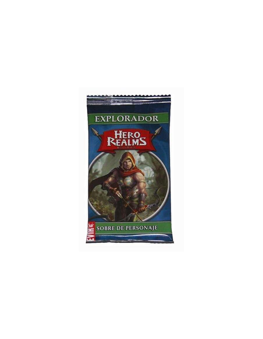 Hero Realms. Sobre de Personaje. Explorador  - Hero Realms: sobre de personaje de explorador añade 15 cartas nuevas a tus partid