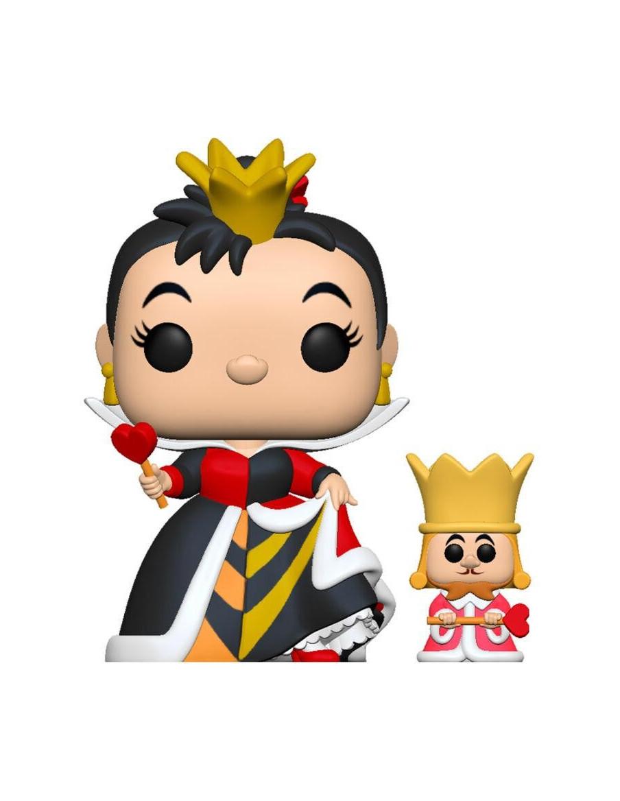 Funko Pop Queen of Hearts with King. (DAMAGED BOX) Alice in Wonderland 70th  -  Funko Pop Queen of Hearts with King. (DAMAGED BOX) Alice in Wonderland 70th  -