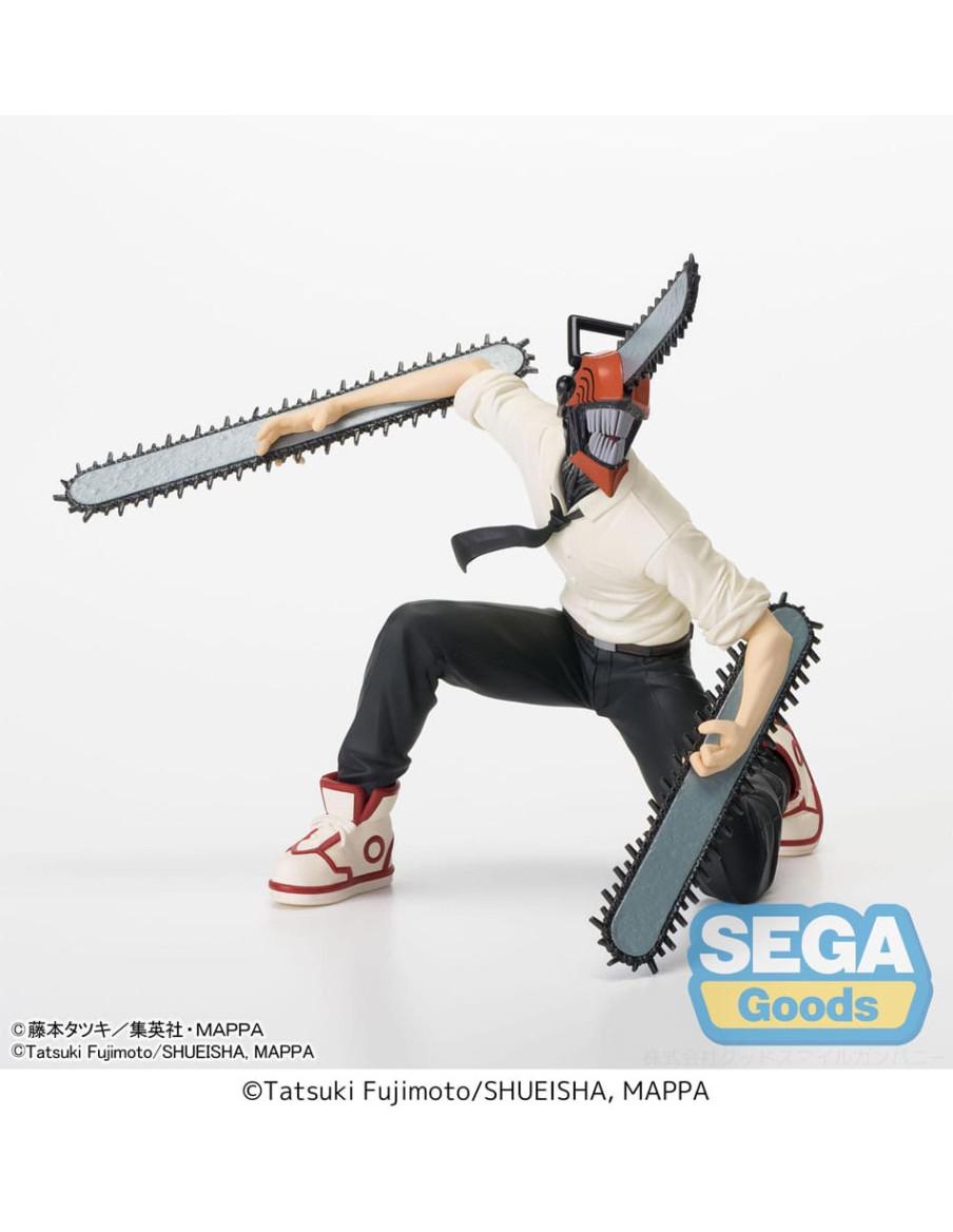Figura Denji Chainsaw Man Agachado  - Figura Denji Chainsaw Man Sentado