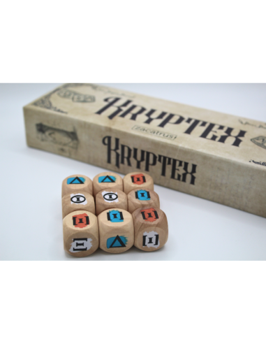 Kryptex. Juego de mesa  - Tu maestro Leonardo te ha elegido para probar su último invento, un juego de estrategia y planificació