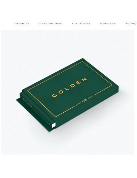BTS - JUNGKOOK - Golden (1st Solo Album) Weverse Ver.  -  Contenido: - 1 Estuche - 1 Libro de fotos de 56 páginas. - 1 Tarjeta c