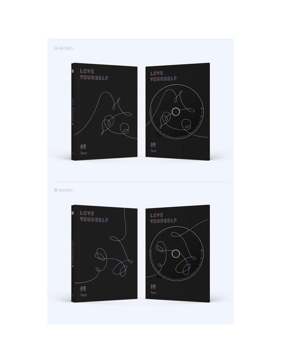 BTS - Love Yourself 'Tear' (3th Album)  - BTS - Love Yourself 'Tear' (3th Album)4 versiones: L, O, V, E 