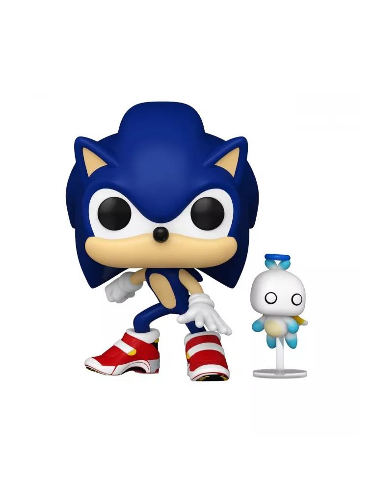 Funko Pop Sonic con Hero Chao. Sonic  - Funko Pop Sonic con Esmeralda. Sonic