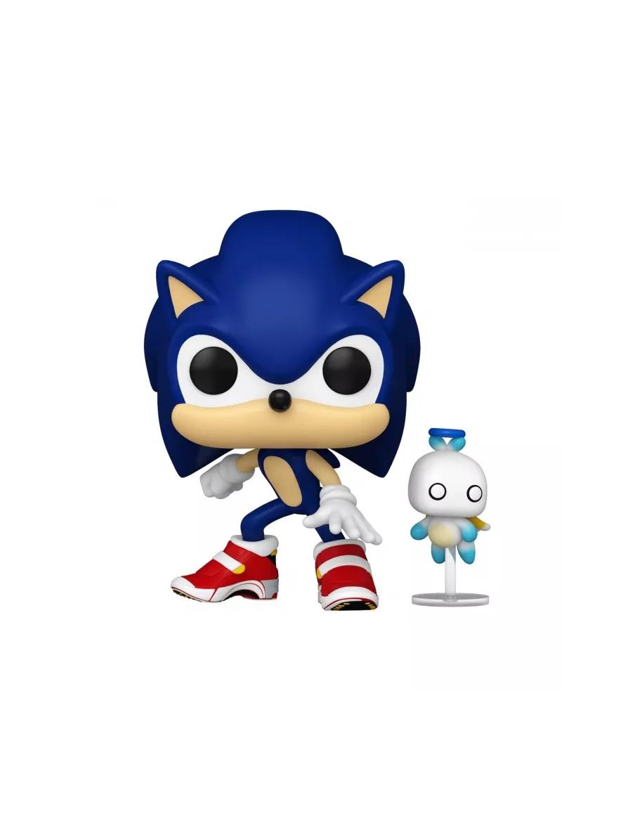 Funko Pop Sonic con Hero Chao. Sonic  - Funko Pop Sonic con Esmeralda. Sonic