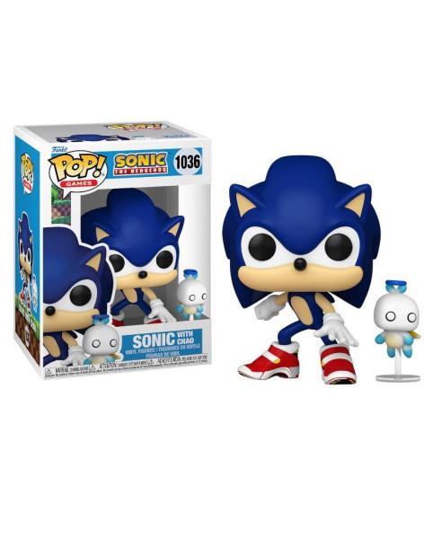 Funko Pop Sonic with Hero Chao. Sonic  -