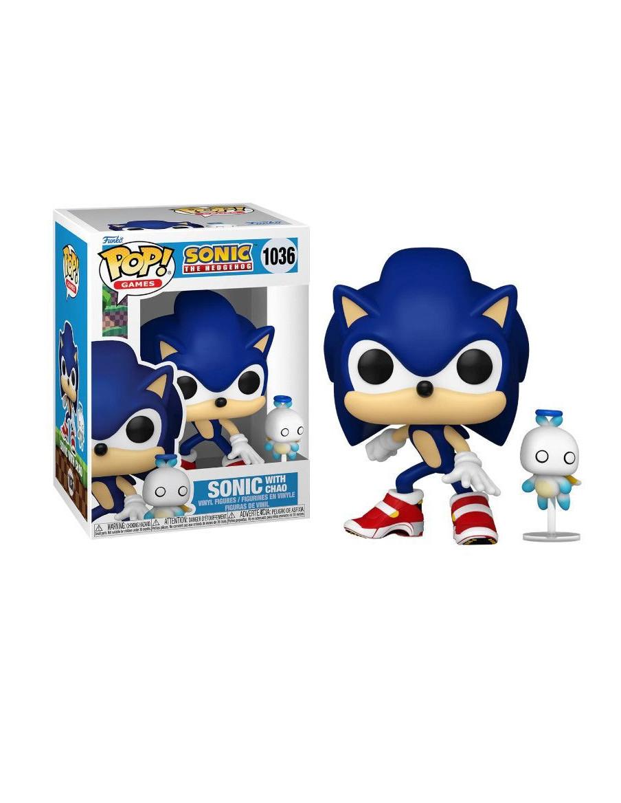 Funko Pop Sonic with Hero Chao. Sonic  - 