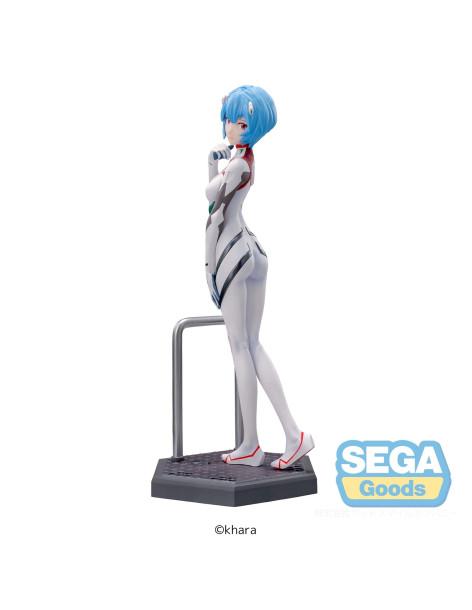 Figura Rei Ayanami Thrice Upon a Time. Evangelion 3.0+1.0  - Figura de PVC de 20 centímetros