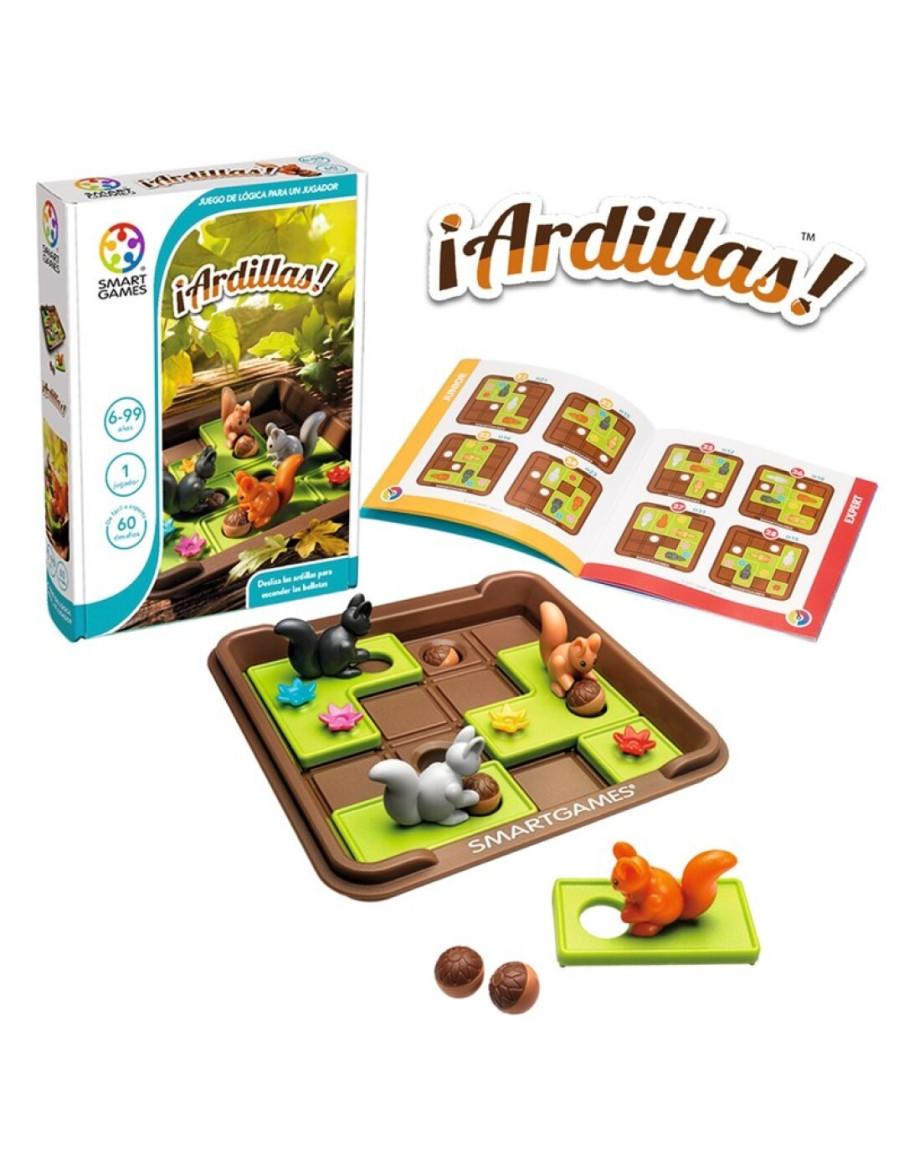 Ardillas  - ¡Esconde las bellotas!  ¡Llega el invierno!. ¿Puedes mover las ardillas y enterrar sus bellotas?. Ardillas es un rom