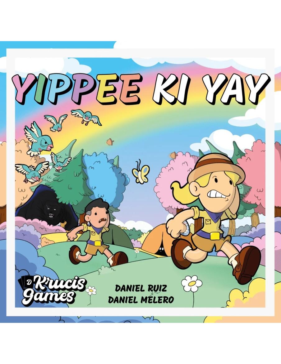 Yippee Ki Yay juego de mesa. Krucis Games  - Yippee Ki Yay es un juego de mesa divertido y emocionante de 2 a 8 jugadores, con u