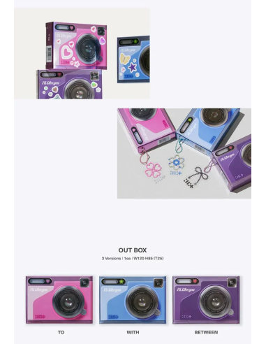 ILLIT - I’LL LIKE YOU (2nd Mini Album) GLLIT Version  - Versiones: To (rosa), With (azul), Between (morado)Contentido: Out Box :