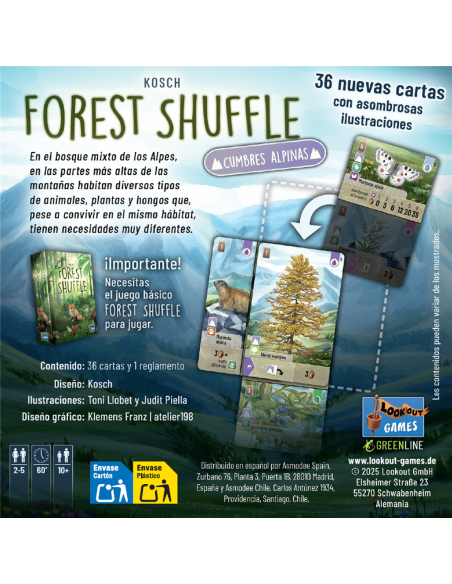 Forest Shuffle Cumbres Alpinas (Spanish)  - 