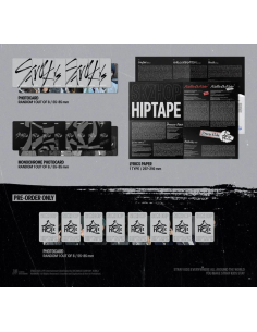 STRAY KIDS - SKZHOP HIPTAPE [合 (HOP)] (ACCORDION Ver.)  -  New album for Stray Kids: Bang Chan, Lee Know, Changbin, Hyunjin, Han 2