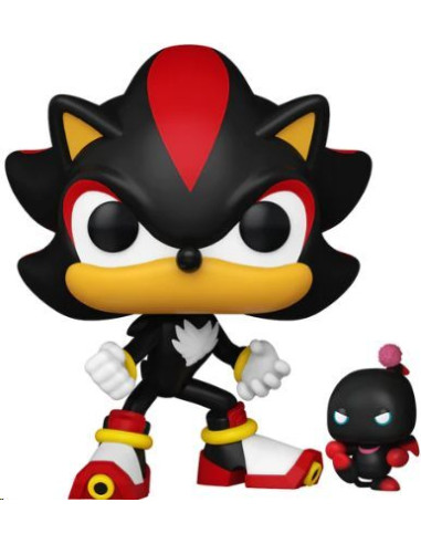 Funko Pop Shadow con Dark Chao. Sonic The Hedgehog  - Funko Pop Shadow con Dark Chao. Sonic The Hedgehog