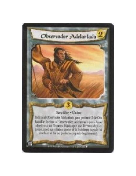 Forward Observer  - Retainer · Unique  Bow Forward Observer to produce 2 Gold.  Battle: Bow Forward Observer to target a Terrain
