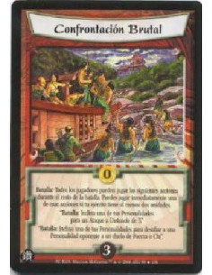 Brutal Confrontation FOIL  - Battle: All players may take the following actions for the rest of the battle. You may take one suc