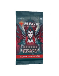 Magic the Gathering. Innistrad: Compromiso Escarlata. Sobre de Edición (12). Español  - 12 Cartas por sobre