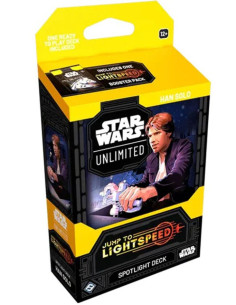 Star Wars Unlimited. Salto a la Velocidad de la Luz: Han Solo Starter Deck (Inglés)  -