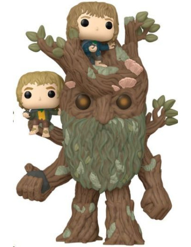 Funko Pop. Treebeard with Pippin and Merry. The Lord of the Rings  - Funko Pop. Treebeard with Pippin and Merry. The Lord of the