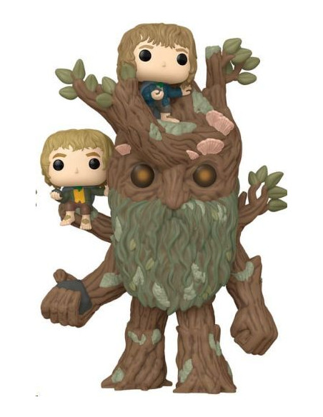 Funko Pop. Treebeard with Pippin and Merry. The Lord of the Rings  - Funko Pop. Treebeard with Pippin and Merry. The Lord of the