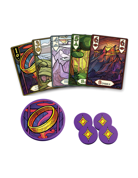 El Señor de los Anillos. La Comunidad del Anillo. El juego de bazas.  - ¡Comienza el viaje!  ¡Adéntrate en el legendario mundo d