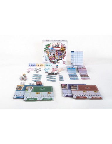 Let’s go! To Japan. Board Game (Spanish)  - 