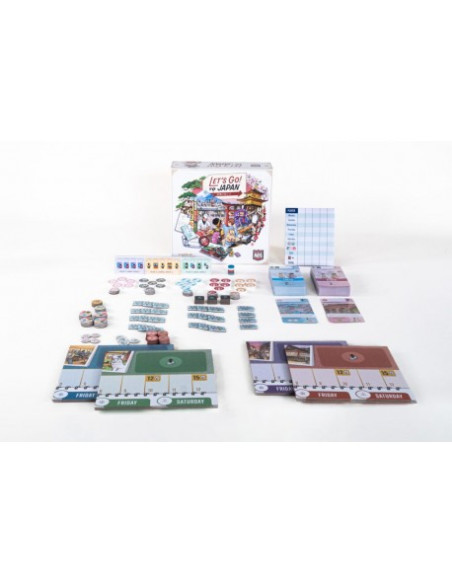 Let’s go! To Japan. Board Game (Spanish)  - 