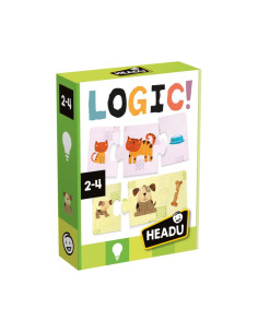 Logic! Cada uno con su cachorro y su comida  - ¡Asocia, aprende y diviértete al mismo tiempo! Pásatelo genial asociando alegres