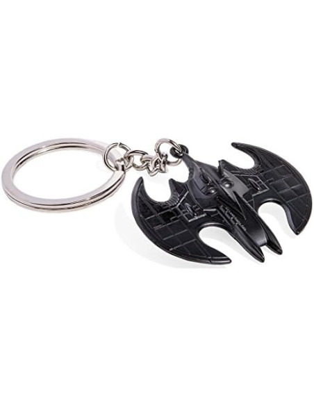 Llavero de metal Batwing Stealth Edition. Batman  - Llavero Metálico Batwing de Batman (Edición Stealth) - Exclusivo de Loot Cra