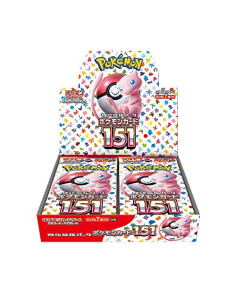 Pokémon 151: Booster Box (20) Japanese  - The Pokémon 151 Booster Box (Japanese) is a special edition of the Pokémon Trading Car