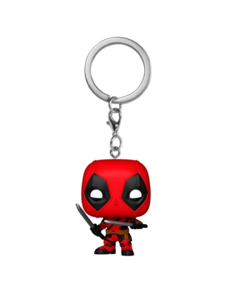 Llavero Pop Deadpool con Espadas. Deadpool 3  - Llavero Pop Deadpool con Espadas. Deadpool 3