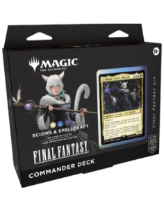 Final Fantasy: Mazo de Commander Vástagos y Hechicería (Español). Magic The Gathering  -