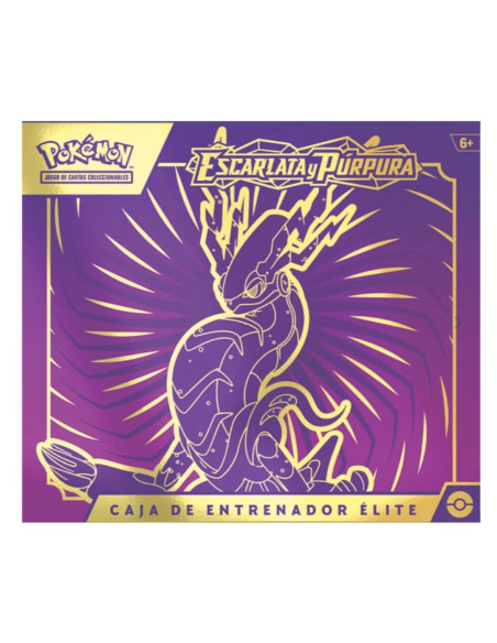 Scarlet & Violet 1: Miraidon Elite Trainer Box (Spanish)  - Embark on a new adventure in the Paldea region with the Miraidon Eli