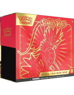 Scarlet & Violet 1: Koraidon Elite Trainer Box (Spanish)  - Embark on a new adventure in the Paldea region with the Koraidon Eli