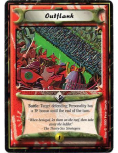 Outflank - Battle: Target a defending Personality who must be unbowed if he is yours: Give him +3F
