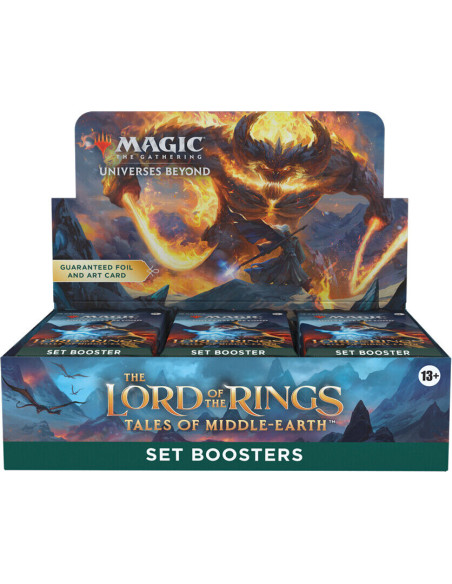 The Lord of the Rings - Tales of Middle-Earth: Set Booster Display (30) English  - The Lord of the Rings - Tales of Middle-Earth