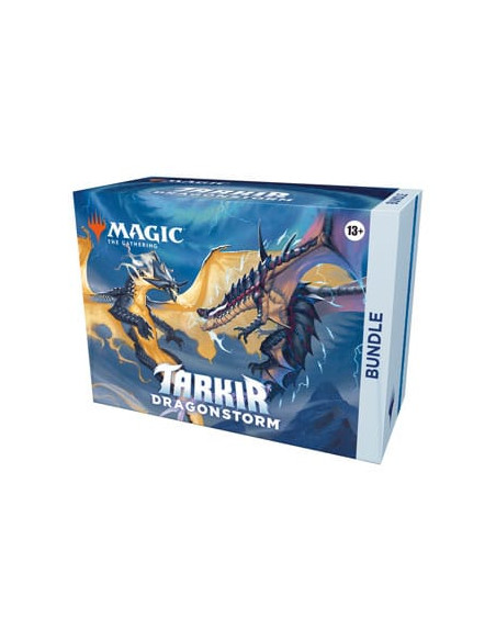 Tarkir Tormenta Dracónica: Bundle (Inglés) Magic The Gathering  - Cada Bundle contiene 9 sobres Play, 15 cartas de tierra básica
