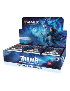 Tarkir Dragonstorm: Play Booster Display (30) Spanish  - Box with 30 Play Boosters of 15 cards each.