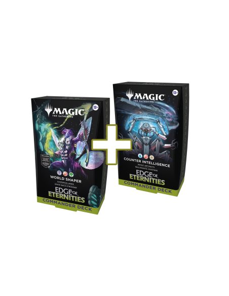 PREORDER Edge of Eternities: Commander Deck Set (2) Spanish  - This item is a PREORDER. It will be shipped on the release date: 